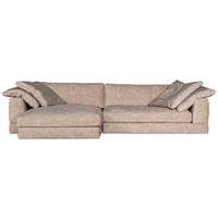 SOFFA i beige  - beige, Klassisk, trä/textil (305/81/183/120cm) - Novel