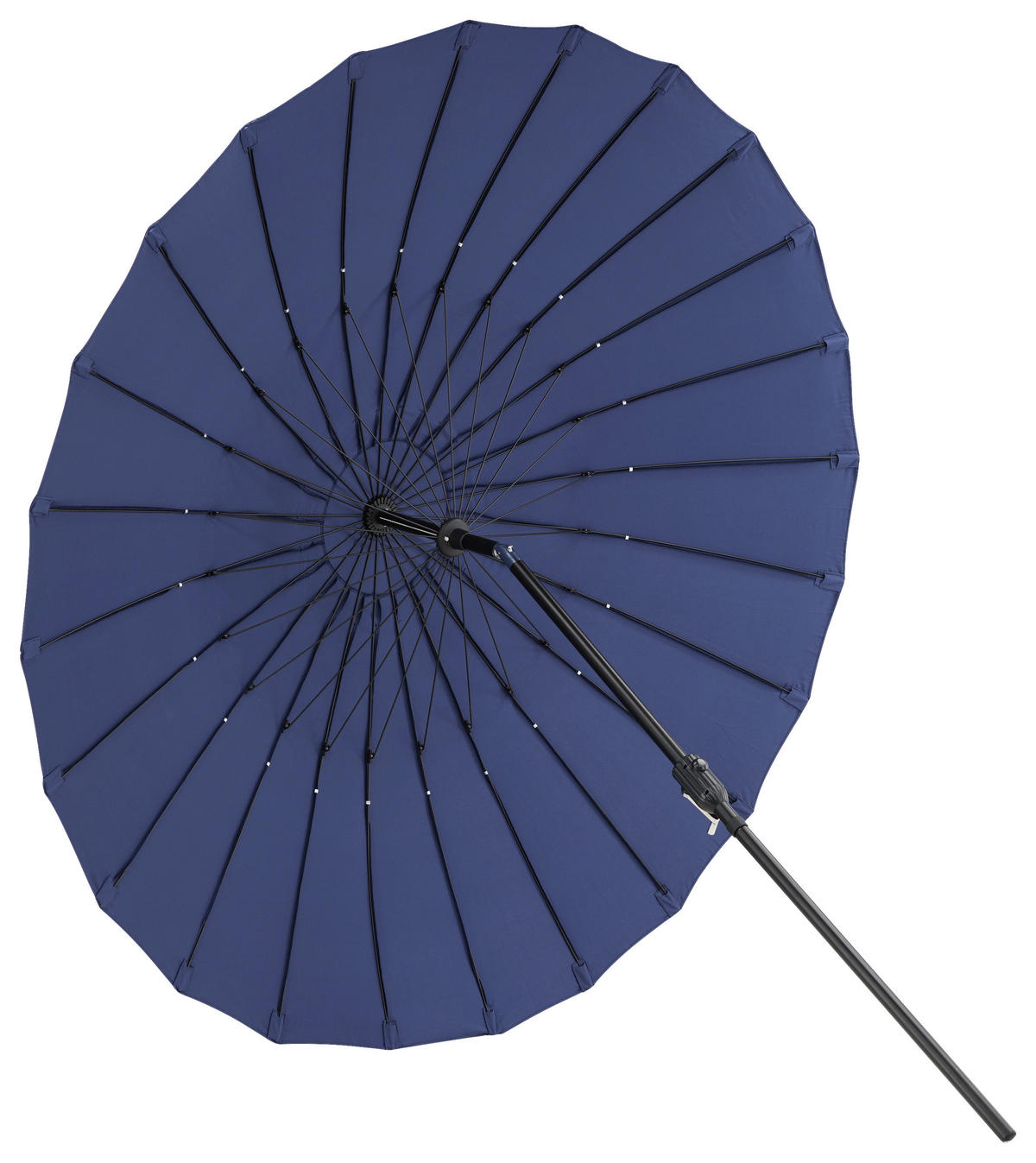 SONNENSCHIRM  - Blau, KONVENTIONELL (270/270cm) - Gardenson