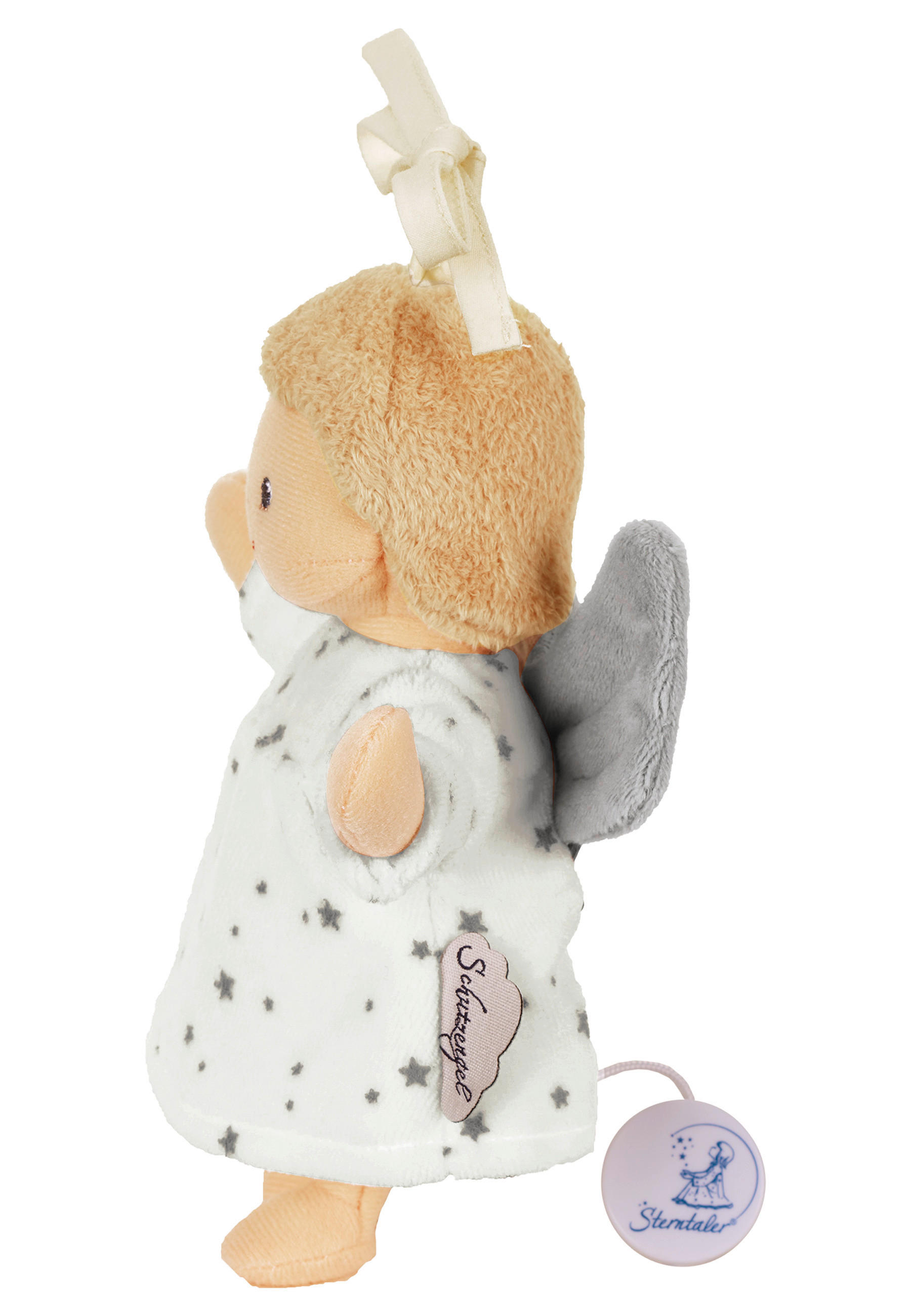 MUSIKTIER  - Beige/Hellgrau, Basics, Textil (17/13/6cm) - Sterntaler