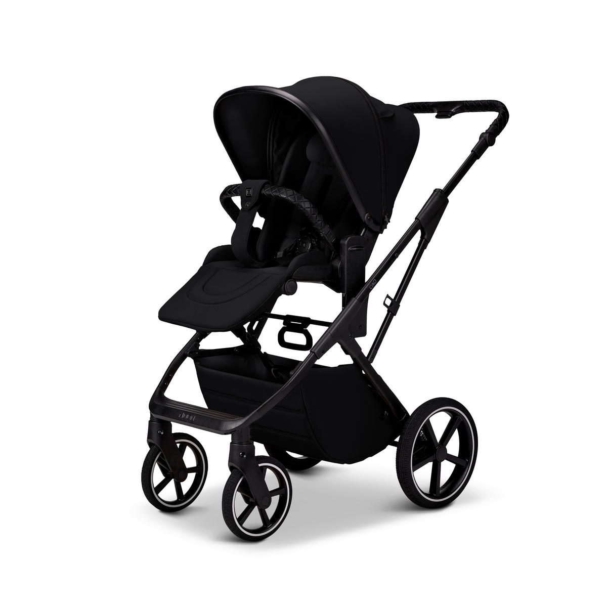 KOMBIKINDERWAGEN  Ciao  onyx  - Schwarz, Basics, Textil (116/57/94cm) - Moon