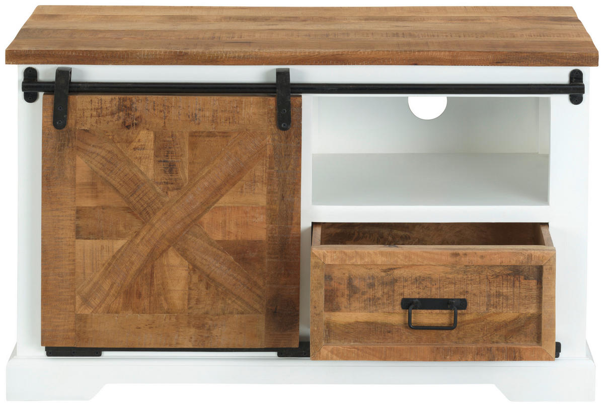TV DIEL, biela, 105/63/45 cm - biela, Lifestyle (105/63/45cm) - MID.YOU