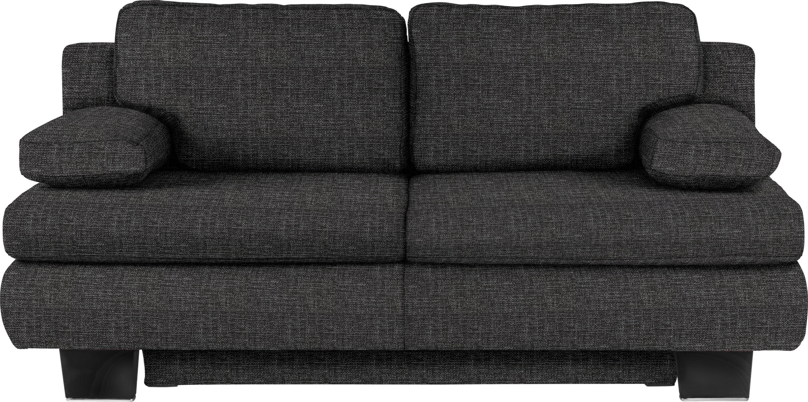 SCHLAFSOFA in Textil Anthrazit  - Wengefarben/Anthrazit, Konventionell, Holz/Textil (203/94/100cm) - Novel