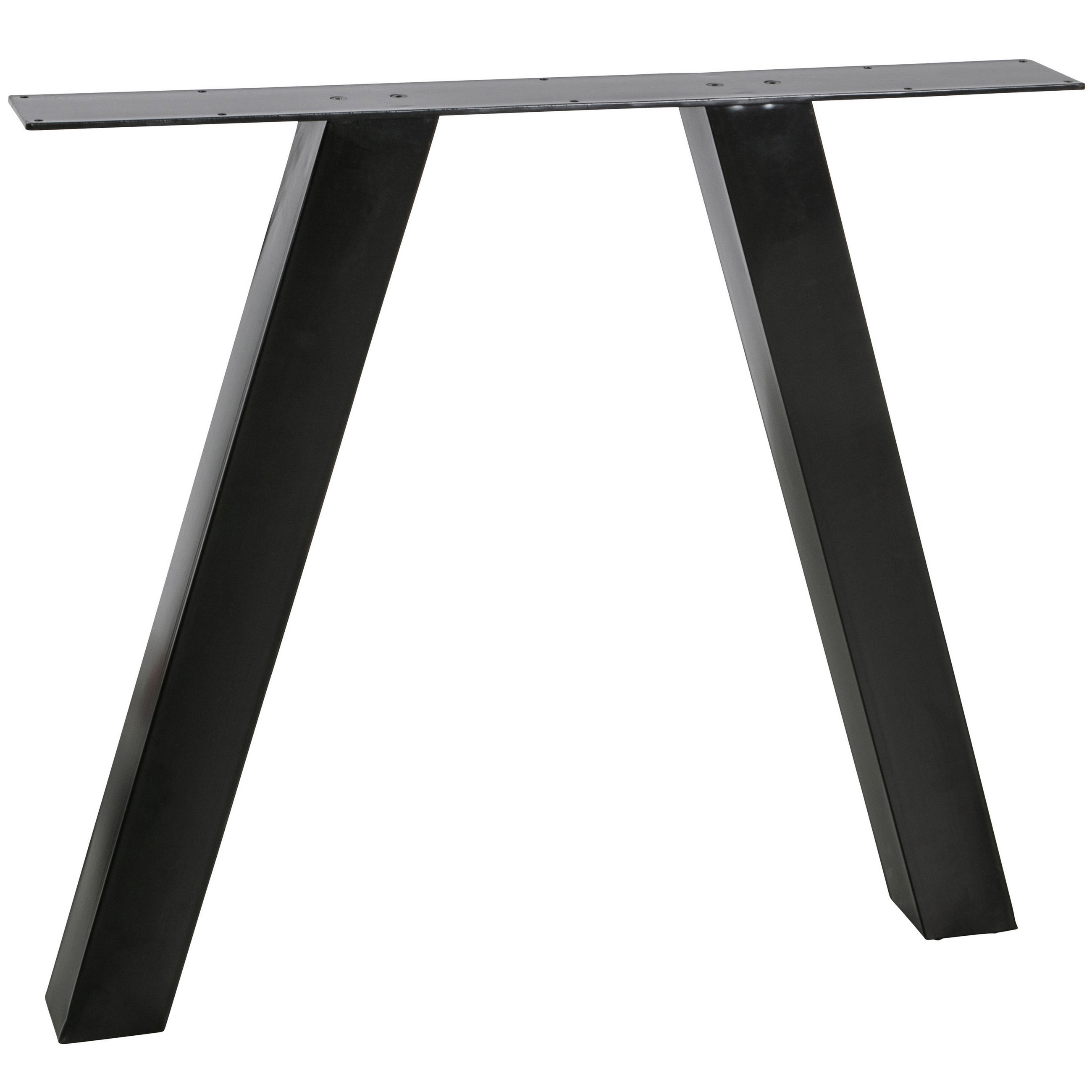 Livetastic Tischgestell Tablo Schwarz 79x72x10 cm