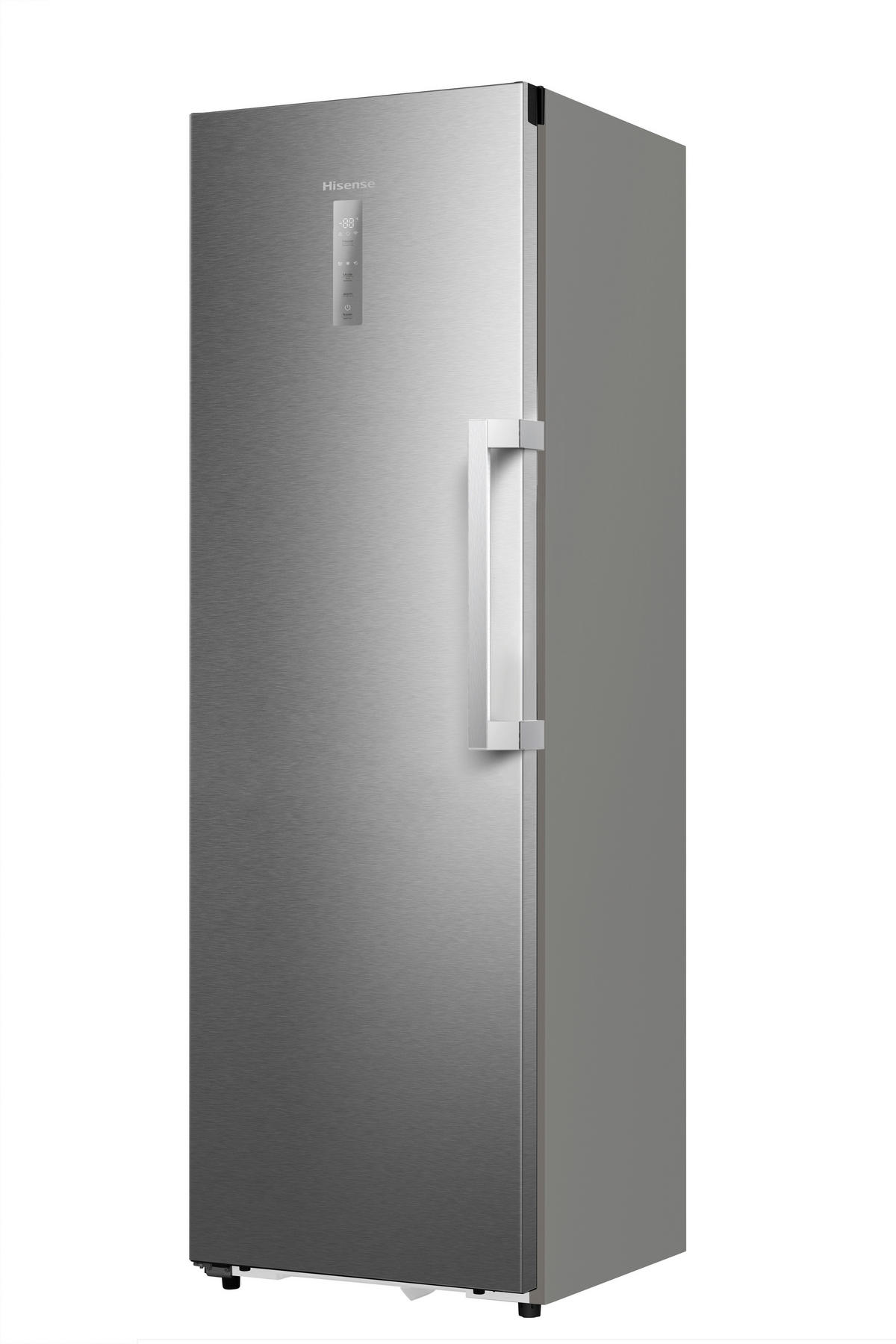GEFRIERSCHRANK FT3K310SAIE1  - Edelstahlfarben, Trend (59,5/185,6/60cm) - Hisense