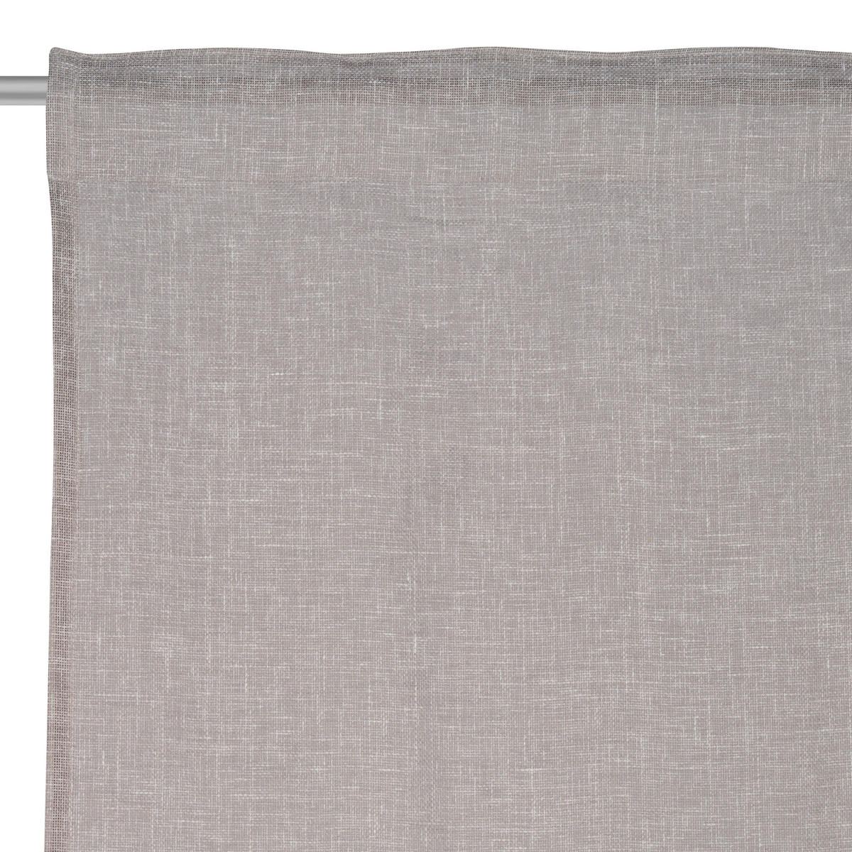 FERTIGVORHANG halbtransparent  - Anthrazit, Trend, Textil (140/260cm) - Dieter Knoll