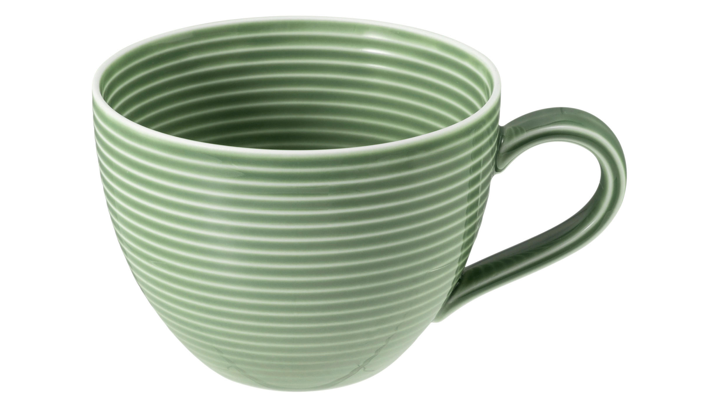 KAFFEETASSE Beat salbeigrün 260 ml  - Salbeigrün, Basics, Keramik (0,26l) - Seltmann Weiden