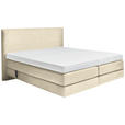 BOXSPRINGBETT 160/200 cm  in Beige  - Beige, KONVENTIONELL, Holz/Textil (160/200cm) - Dieter Knoll