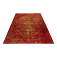 In- und Outdoorteppich 80/150 cm  - Rot, Design, Textil (80/150cm) - Novel