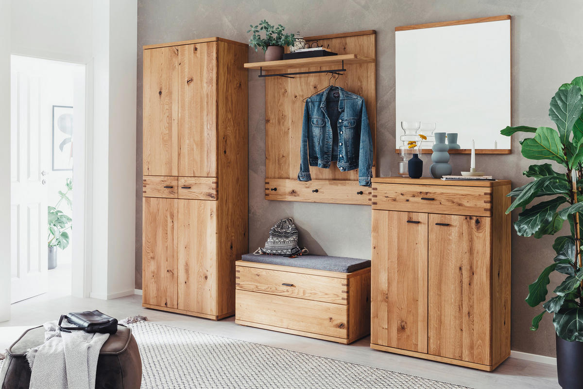 GARDEROBE  in 260/208/37 cm  - Natur, Holz/Holzwerkstoff (260/208/37cm) - Waldwelt