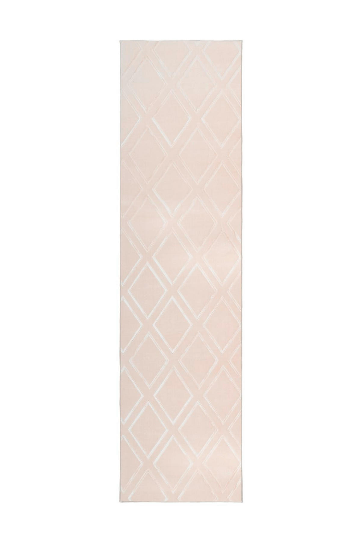 LÄUFER 80/300 cm Monroe 300 Creme Creme  - Creme, KONVENTIONELL, Kunststoff/Textil (80/300cm)