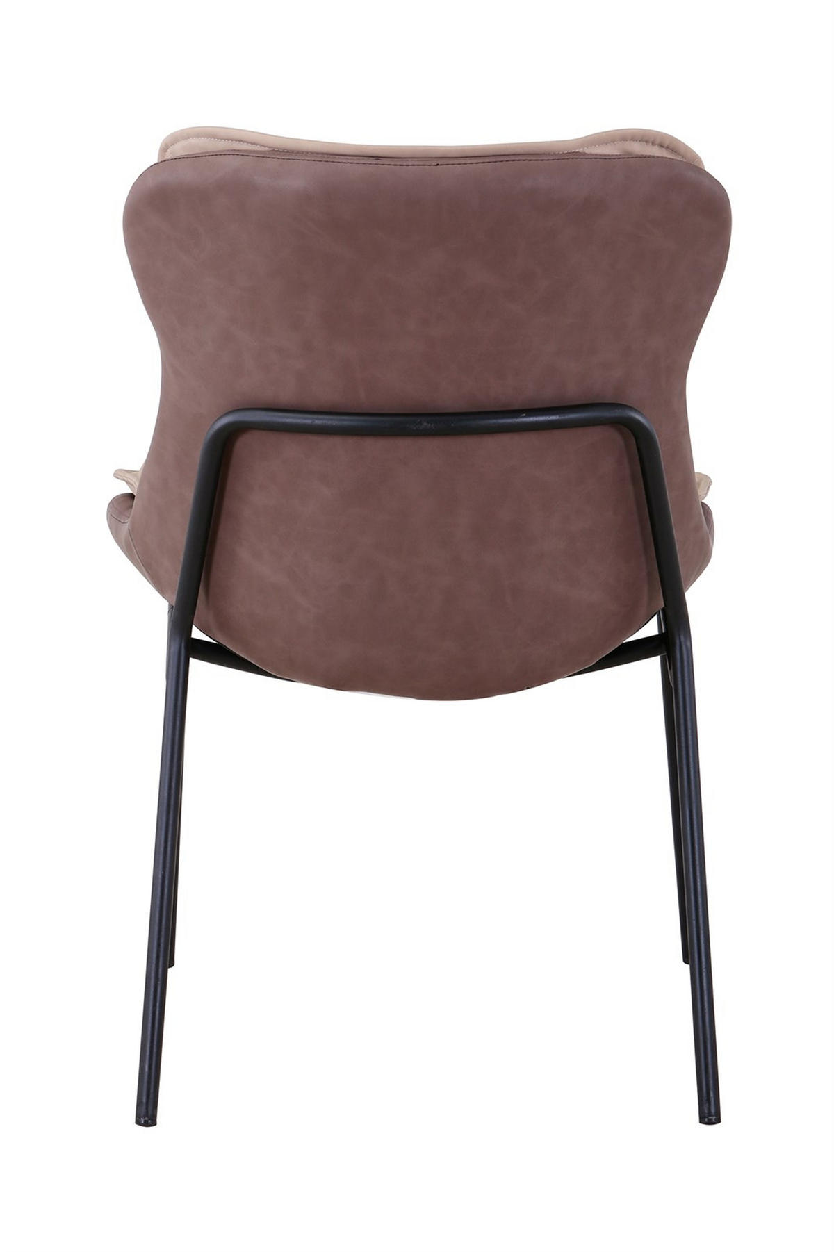 STUHL - Hellbraun/Beige, Design, Textil (54/84/64cm) - Kayoom