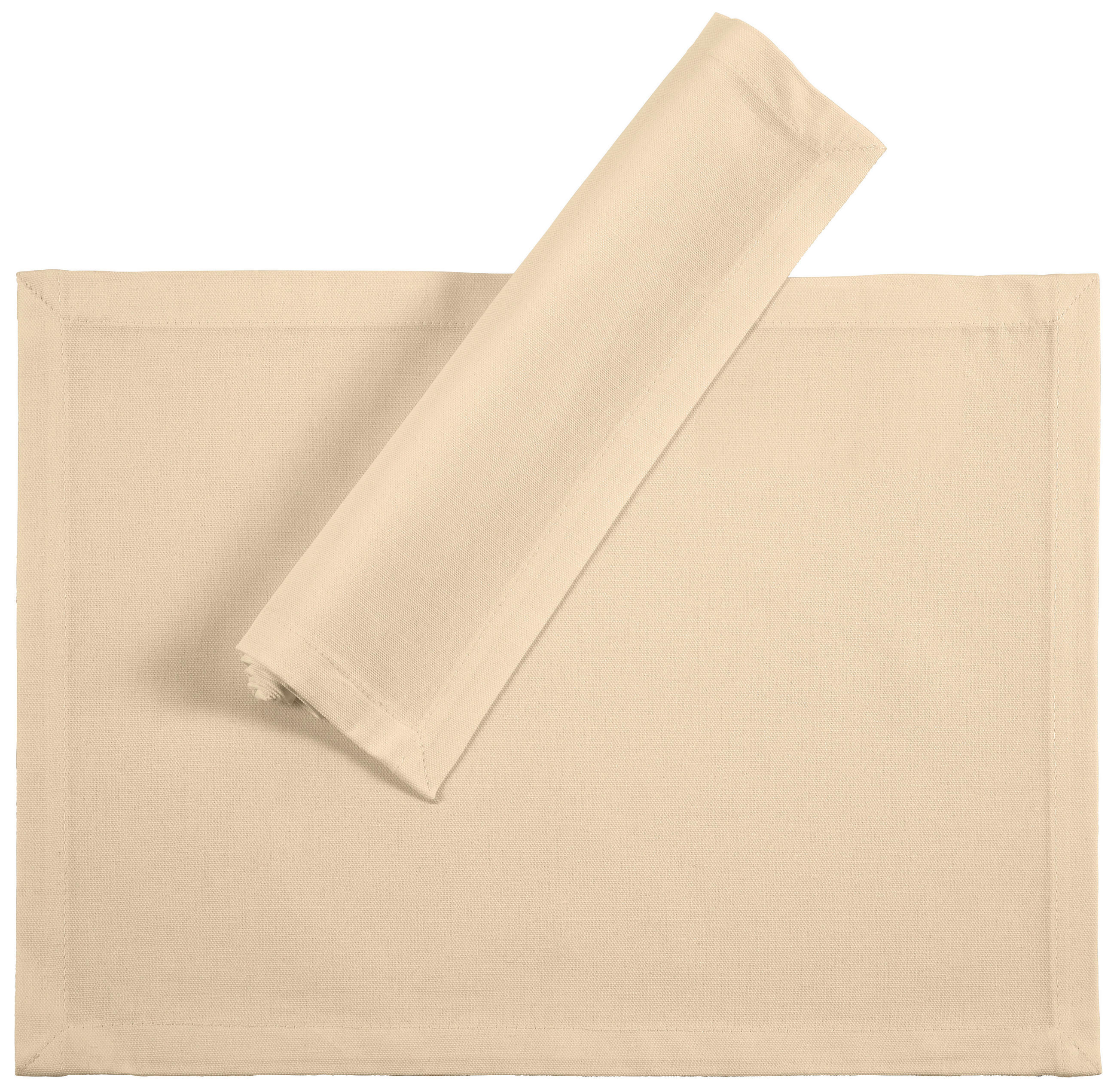 SUPORT DE FARFURIE 33/45 cm textil   - crem, Basics, textil (33/45cm) - Novel
