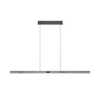 LED-HÄNGELEUCHTE 150/5/30-150 cm  - Anthrazit, Design, Metall (150/5/30-150cm) - elements by BANKAMP