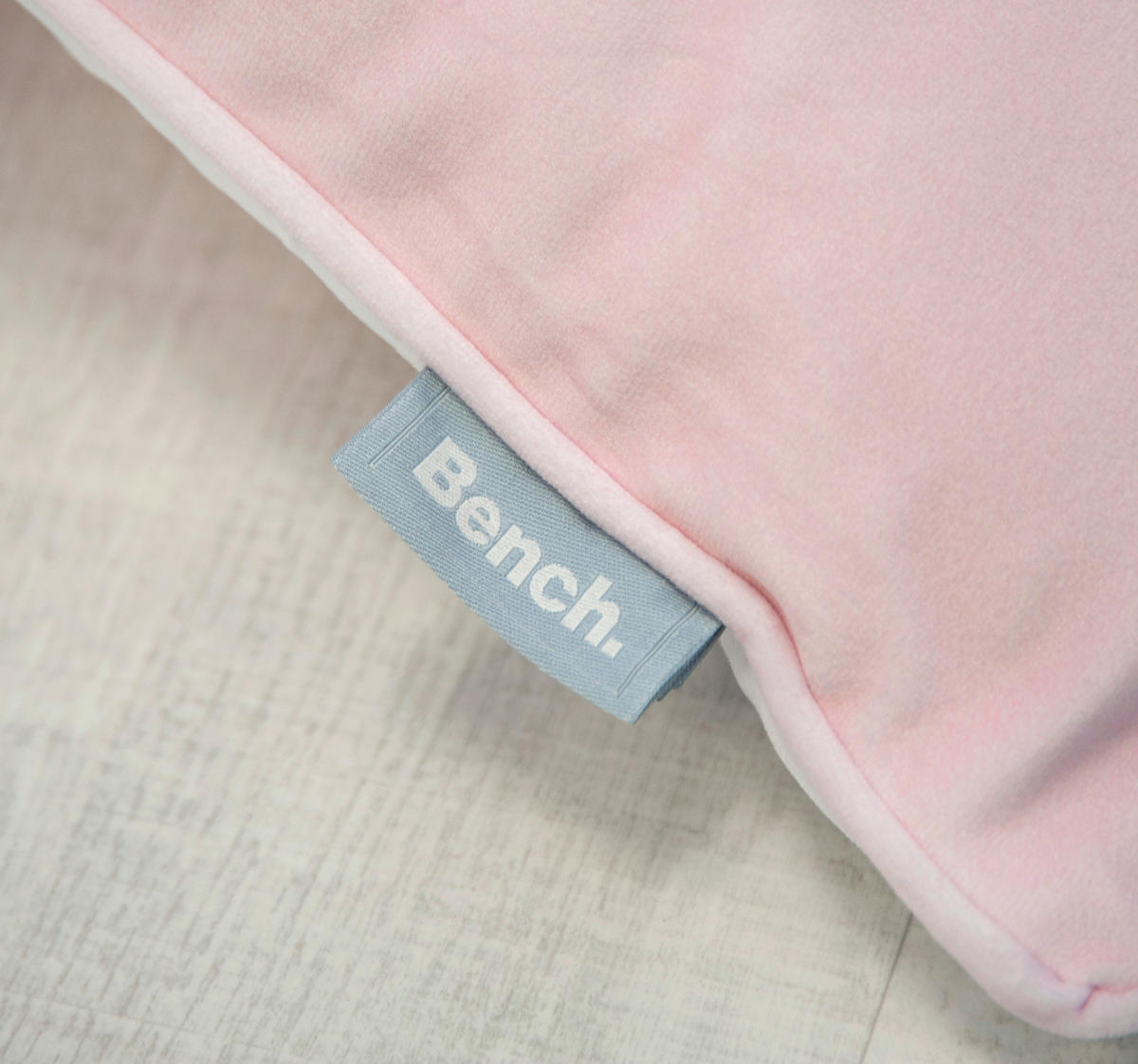 KISSENHÜLLE 50/50 cm  - Rosa/Weiß, KONVENTIONELL, Textil (50/50cm) - Bench