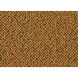ECKSOFA in Flachgewebe Currygelb  152/259 cm  - Currygelb/Schwarz, Design, Textil/Metall (152/259cm) - Dieter Knoll