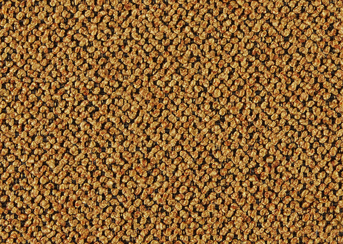 ECKSOFA in Flachgewebe Currygelb  - Currygelb/Schwarz, Design, Textil/Metall (152/259cm) - Dieter Knoll
