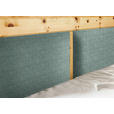 BOXSPRINGBETT 180/200 cm  in Mintgrün  - Mintgrün, Natur, Holz/Textil (180/200cm) - Linea Natura