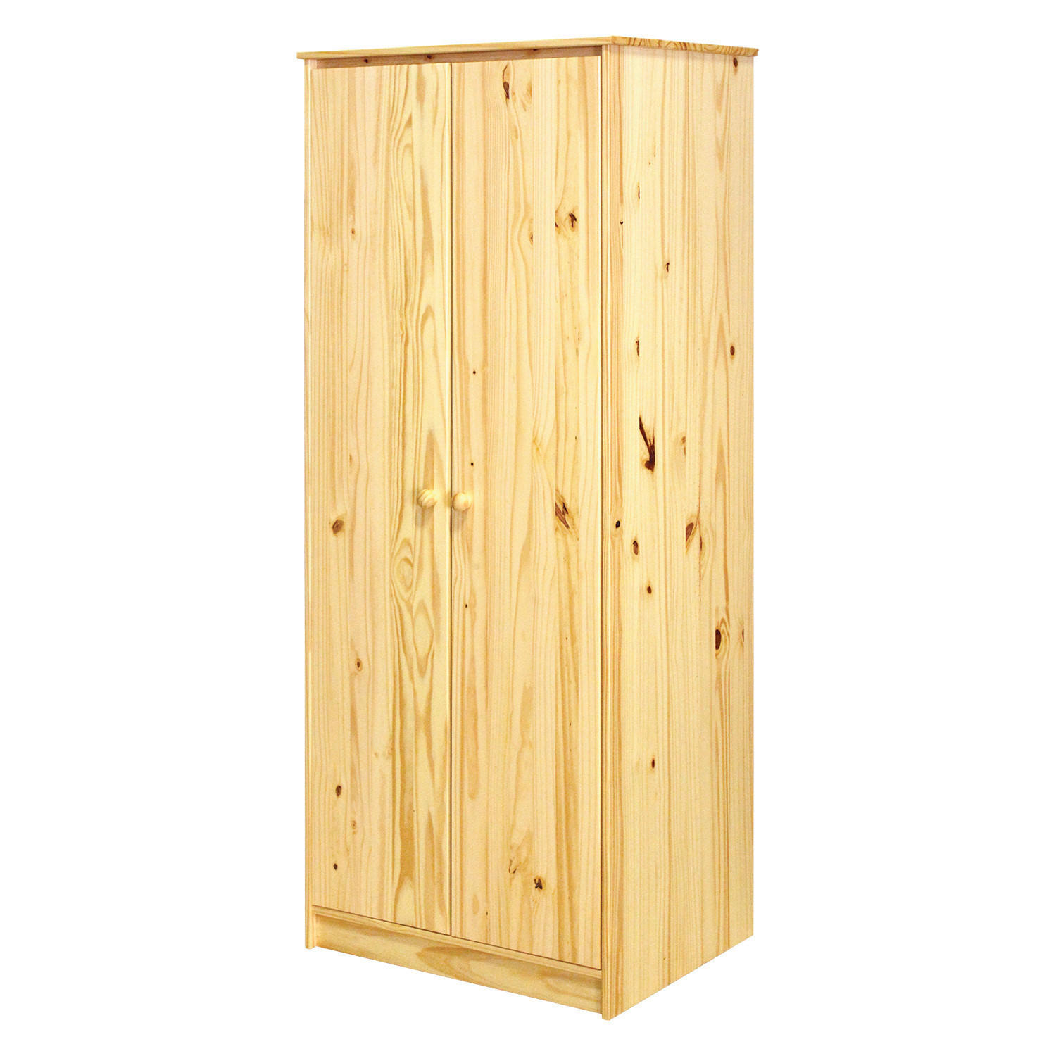 Livetastic Kleiderschrank Natur 74x175x50 cm