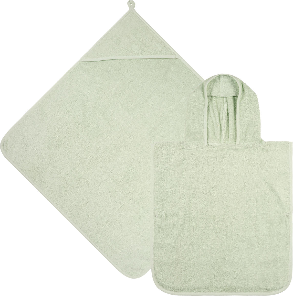 FROTTIERSET Grün 2-teilig  - Grün, Basics, Textil - My Baby Lou