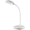 LED ÍRÓASZTALI LÁMPA - fehér, Trend, műanyag (41cm) - Xora