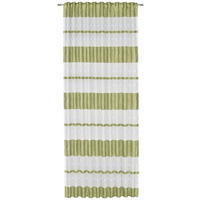 HOTOVÝ ZÁVES, priehľadné, 140/245 cm - zelená, Design, textil (140/245cm) - Esposa