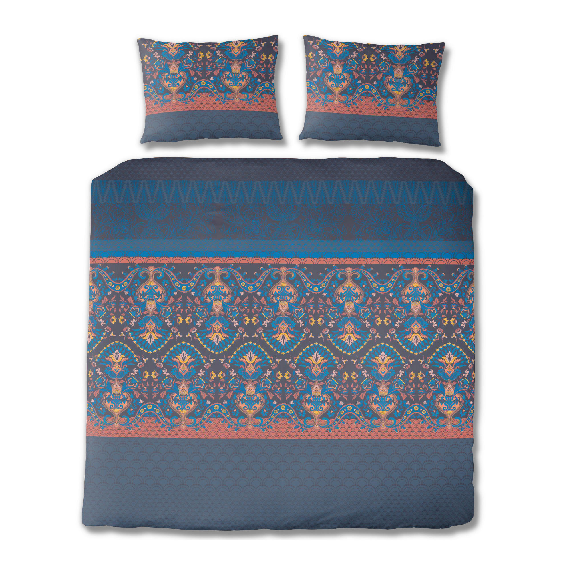 BETTWÄSCHE Flanell 200/200 cm  - Dunkelblau, Design, Textil (200/200cm) - Florella