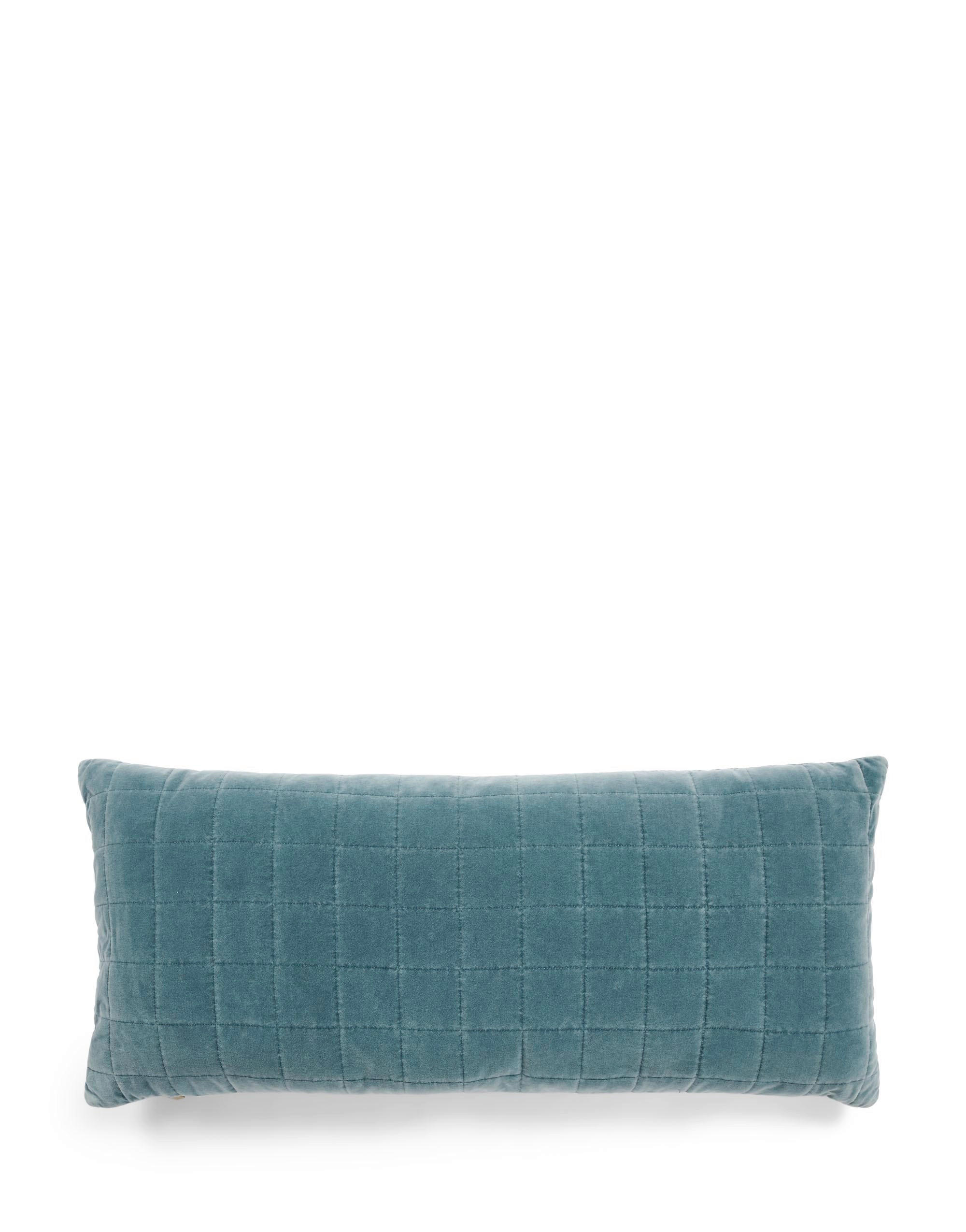 DEKORAČNÝ VANKÚŠ, 40/90 cm - modrá, Trend, textil (40/90cm) - Essenza