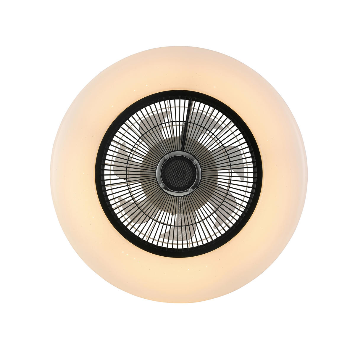 PLAFONSKI VENTILATOR   - providno/bela, Osnovno, metal/plastika (55/17,5cm) - Mican