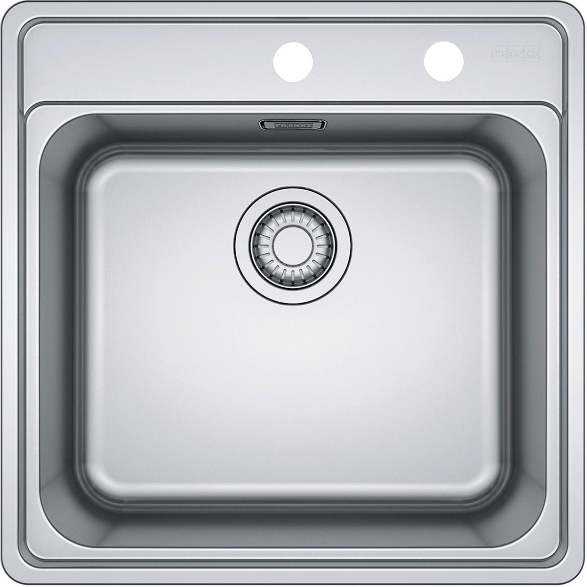 SPÜLE 101.0623.960  - Edelstahlfarben, Basics, Metall (51/21/51cm) - Franke