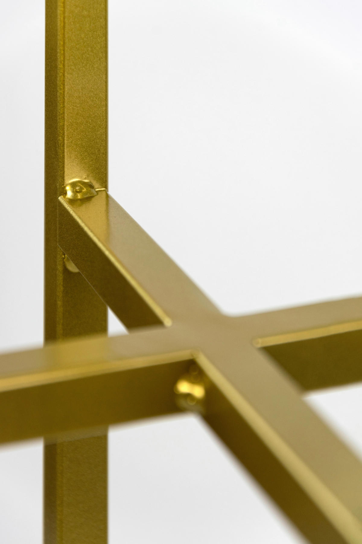 BLUMENSTÄNDER Metall  - Goldfarben, Basics, Metall (22/60/22cm)