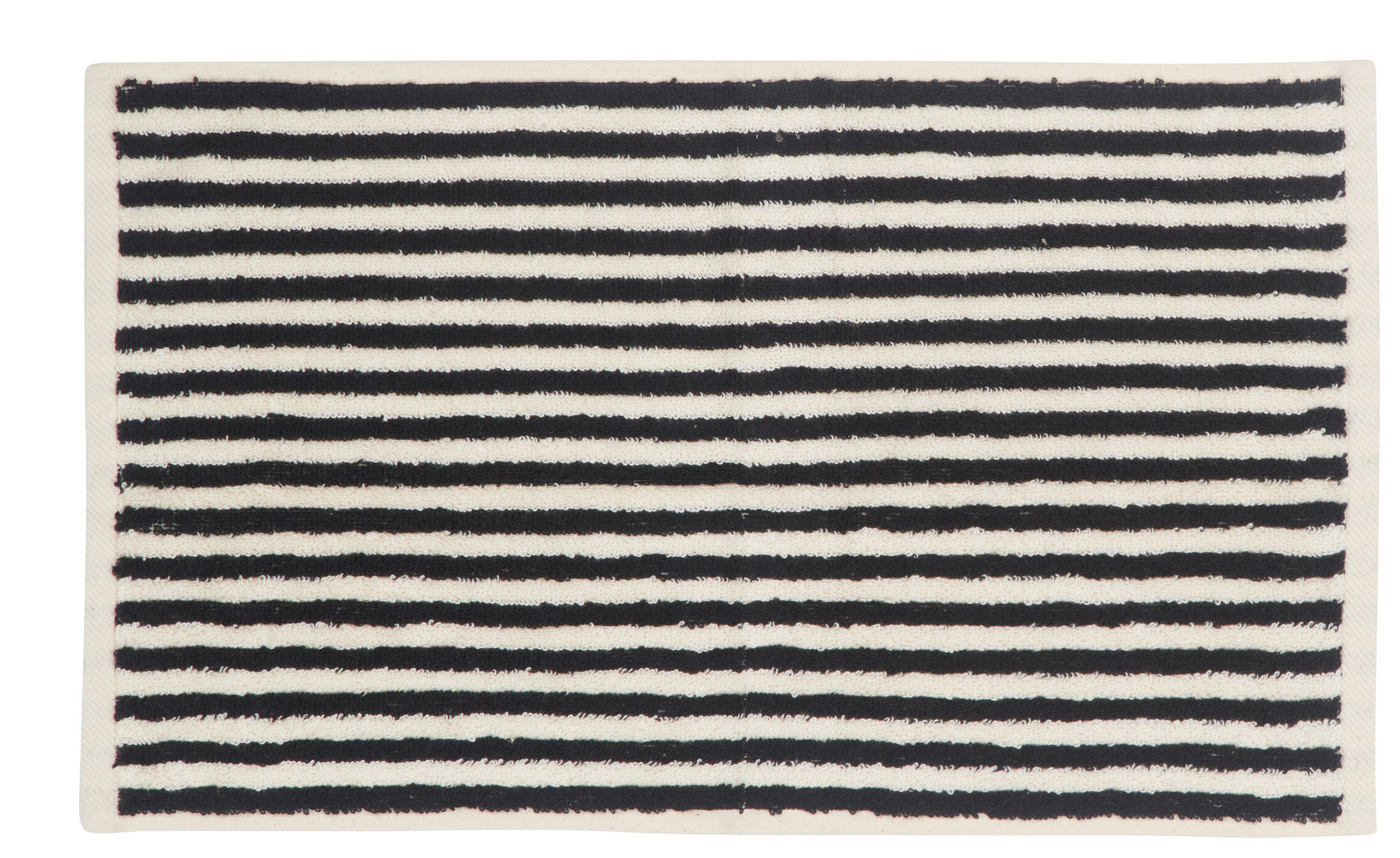 SET GÄSTHANDDUKAR svart, ecru 2 delar 30/50 cm  - svart/ecru, Klassisk, textil (30/50cm) - Dieter Knoll