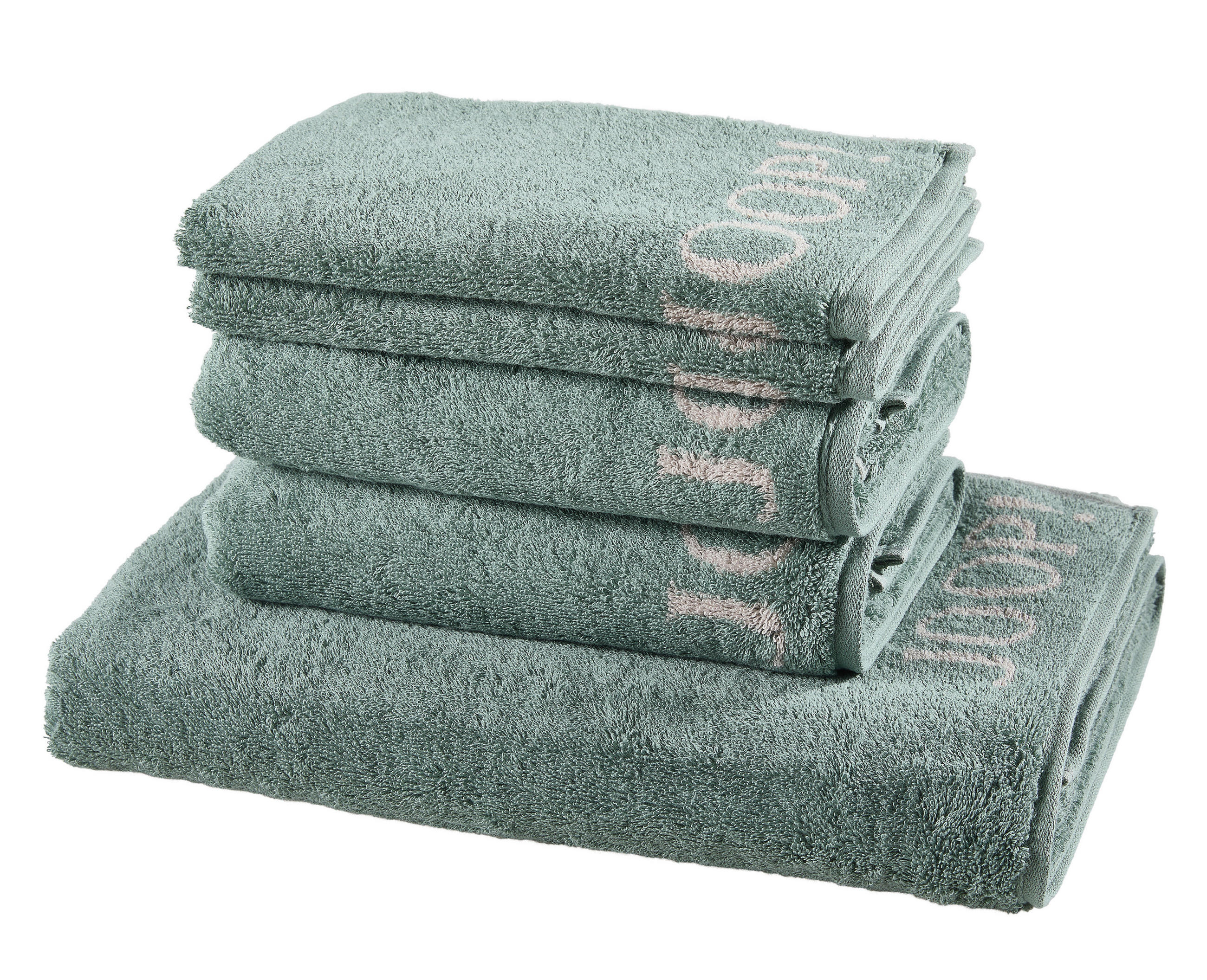 FROTTIERSET Grün 5-teilig  - Grün, Basics, Textil - Joop!
