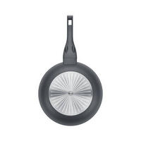 BRATPFANNE ALLROUNDER BALANCE 24 cm  - Schwarz, Basics, Metall (24cm) - Berndes