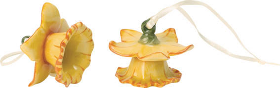 DEKORATIVNI OBESEK - rumena, Basics, keramika (6,5cm) - Villeroy & Boch