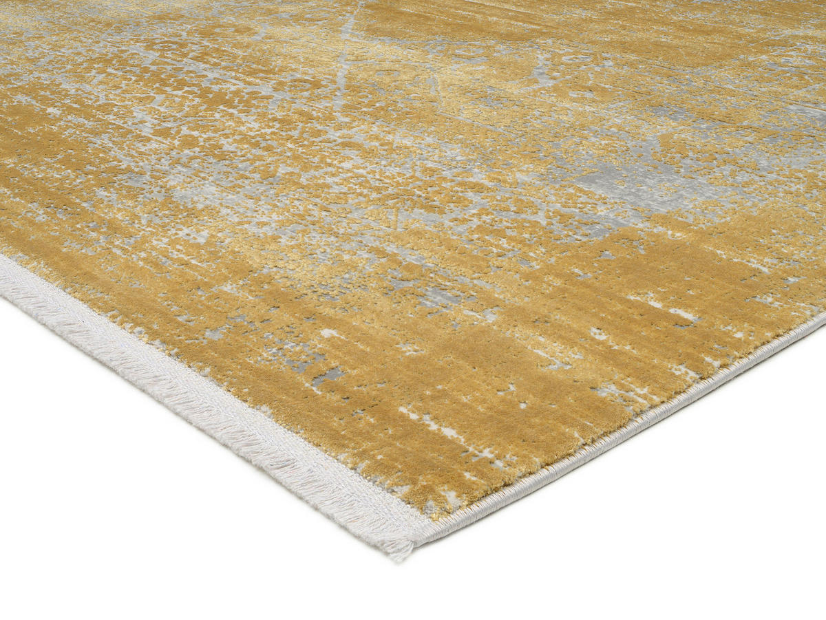 WEBTEPPICH 67/130 cm Tesoro Gelb  - Gelb, Design, Textil (67/130cm) - Dieter Knoll