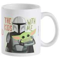 TASSE Mandalorian 315 ml  - Weiß, Basics, Keramik (12/8,7/10,5cm) - Star Wars