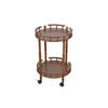 SERVIERWAGEN massiv Nussbaumfarben  - Nussbaumfarben, KONVENTIONELL, Holz/Holzwerkstoff (45/45/69cm) - MID.YOU