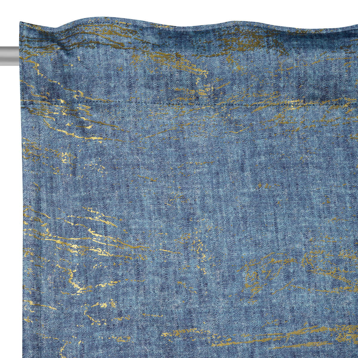 FERTIGVORHANG  blickdicht   138/245 cm  - Blau, Design, Textil (138/245cm) - Novel