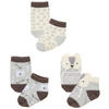 BABYSOCKEN 3 Stück  - Beige/Creme, Basics, Textil (0-6 Mnull) - Patinio
