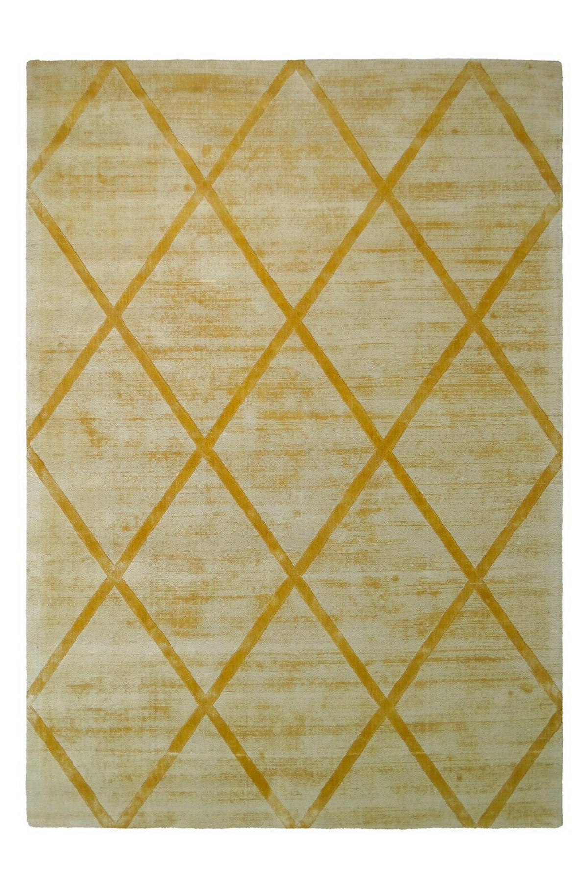 FLACHWEBETEPPICH 160/230 cm Gelb  - Gelb, Basics, Textil (160/230cm) - Novel