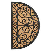 DVEŘNÍ ROHOŽKA, 40/60 cm světle hnědá - světle hnědá, Basics, textil/plast (40/60cm) - Kayoom