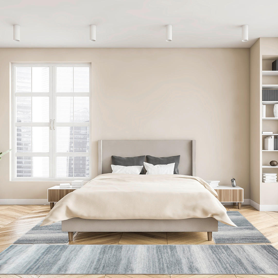 LÄUFER 67/620 cm Mercur  - Grau, Design, Kunststoff/Textil (67/620cm) - Novel