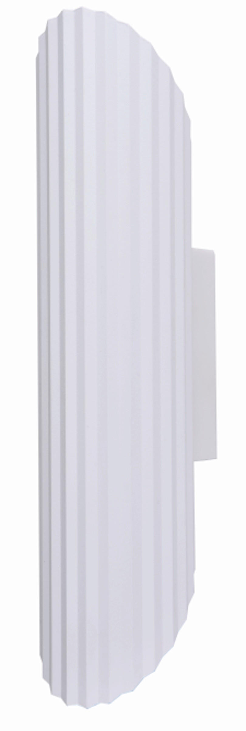 XXXLutz Wandleuchte Tokio Weiß 7x31 cm