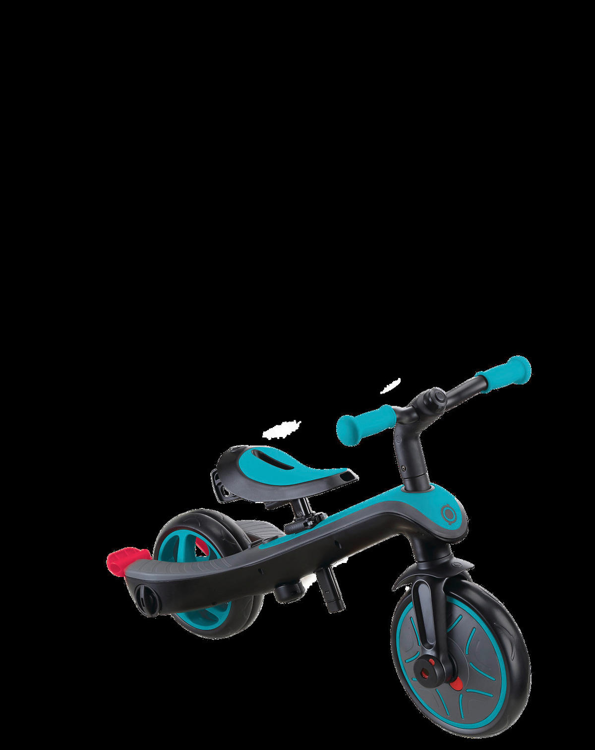 DREIRAD EXPLORER TRIKE 4in1  - Türkis, Basics, Kunststoff (95/47/97,5cm) - GLOBBER