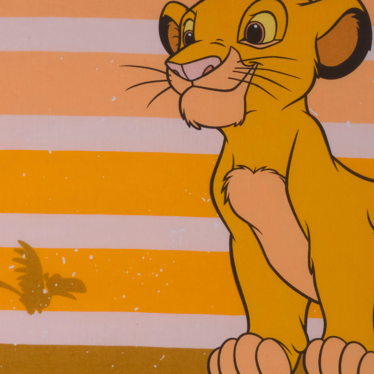 BABYBETTWÄSCHE König der Löwen Fotogewebe 100/135 cm  - Multicolor, Trend, Textil (100/135cm) - Disney