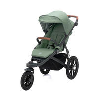 JOGGER Set Jogger Run  - Schwarz/Olivgrün, Basics, Textil/Metall (125/57/107cm) - Fillikid