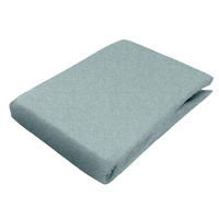 ELASTICKÉ PROSTĚRADLO, flanel, šedozelená, 90/200 cm - šedozelená, Basics, textil (90/200cm) - Novel