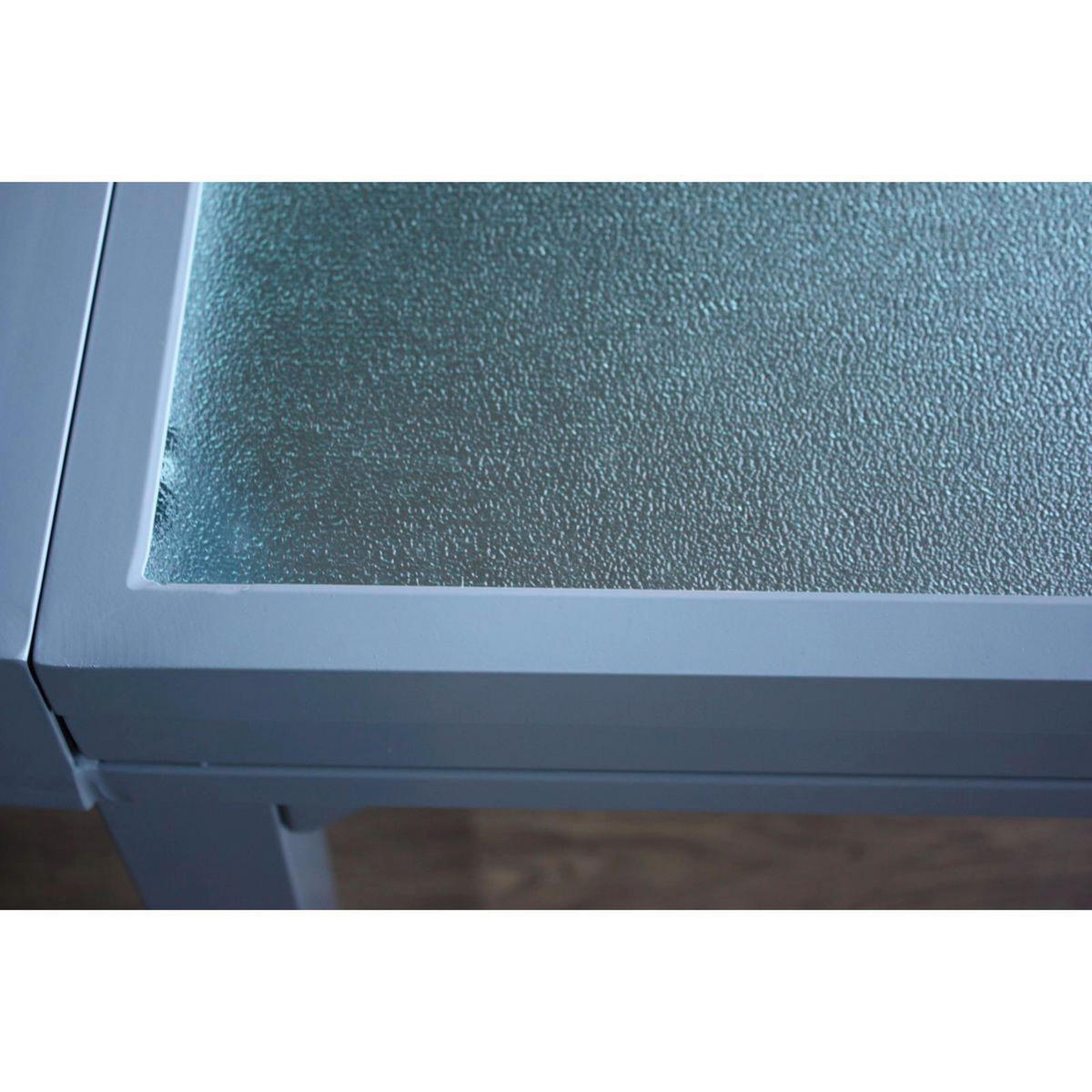 GARTENTISCH 65/65/75 cm  - Grau, MODERN, Glas/Metall (65/65/75cm) - Gardenson