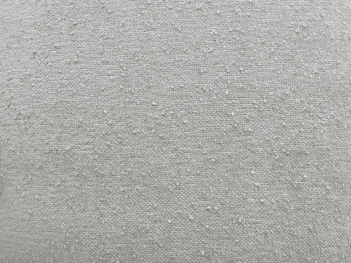 HOCKER EVEREST Struktur Hellgrau  - Hellgrau/Schwarz, MODERN, Kunststoff/Textil (166/100/40cm)