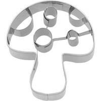KEKSAUSSTECHFORM - Edelstahlfarben, Basics, Metall (5/5,5/2,5cm) - Birkmann